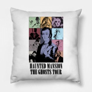 Haunted Mansion The Ghosts Tour Pillow