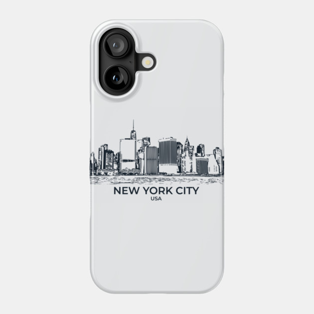 New York City Phone Case by Lakeric