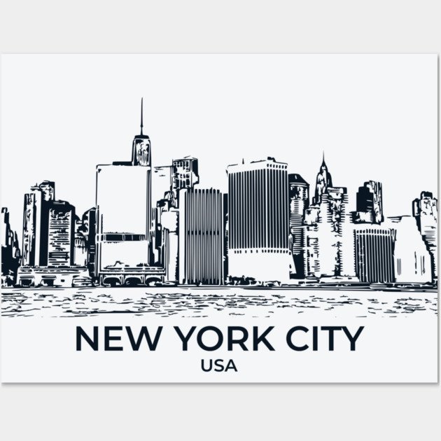 New York City Wall Art by Lakeric