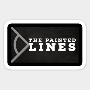 The Painted Lines Sticker