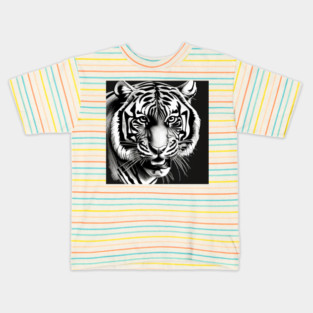 Tiger Face Kids T-Shirt
