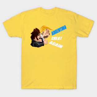 Javier Milei and Donald Trump "ARGENTINA GREAT AGAIN" T-Shirt