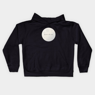 Fly Me to the Moon Kids Hoodie