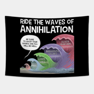 Five Waves of Annihilation (Design 2 of 2) Tapestry