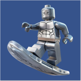 LEGO SILVER SURFER Posters and Art