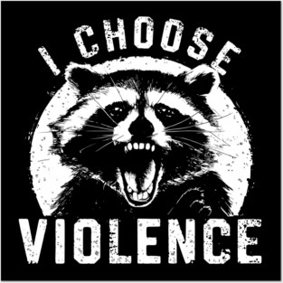 Raccoon Posters and Art