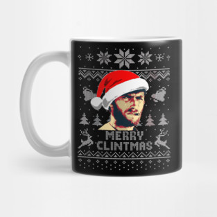 Clint Eastwood Merry Clintmas Mug