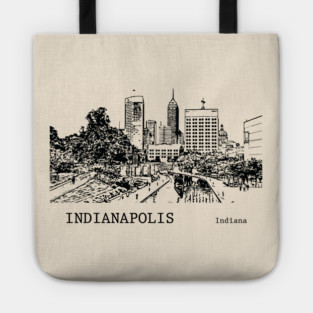 Indianapolis Indiana Tote