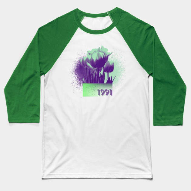 1991 A Year In Review Baseball T-Shirt by casualteesinc
