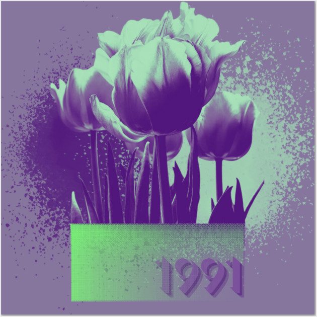 1991 A Year In Review Wall Art by casualteesinc