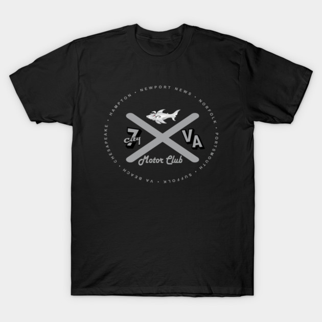 7 City MotorClub Norfolk Bull Sharks T-Shirt by Seven City Sharks