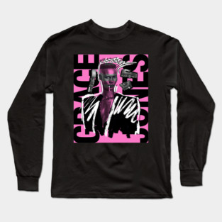 MISS GRACE JONES 80S RETRO STYLE Long Sleeve T-Shirt