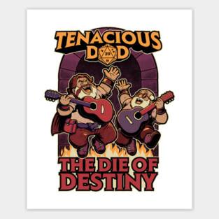 Rock Band Destiny RPG - Music Movie Parody Sticker