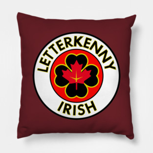 Letterkenny Irish Logo Pillow