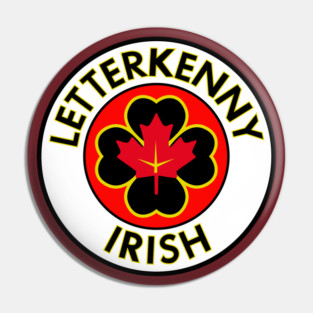 Letterkenny Irish Logo Pin