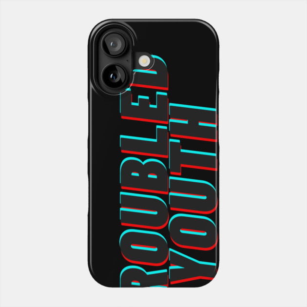 Troubled Youth Phone Case by casualteesinc