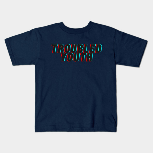 Troubled Youth Kids T-Shirt by casualteesinc