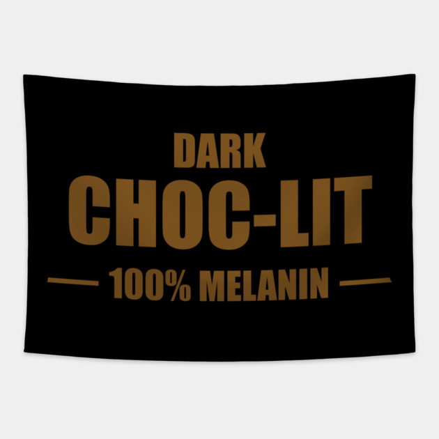 Dark Choc-Lit Tapestry by UrbanLifeApparel