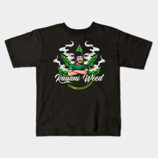 Raisani weed art #1 Kids T-Shirt