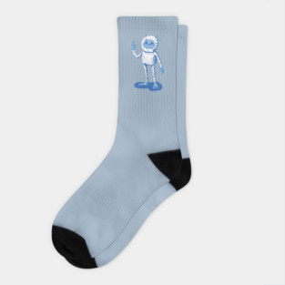 MR. YETI no background Socks