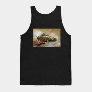 The Native Brook Trout Art Tank Top