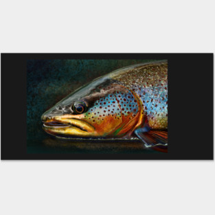The Night Hunter Wild Brown Trout Posters and Art