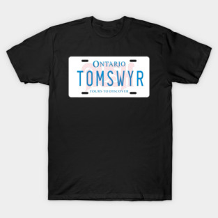 Tom Sawyer License Plate T-Shirt