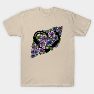 Protect Trans Kids Heart Trans Roses T-Shirt