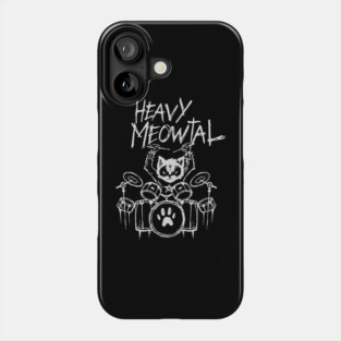 Heavy Meowtal Phone Case