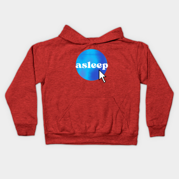 asleep dot com Kids Hoodie by casualteesinc