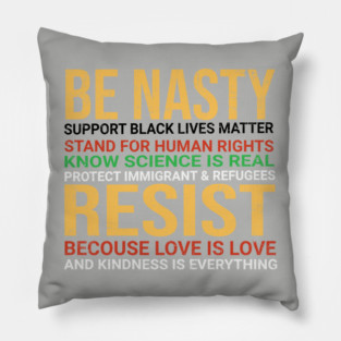 Anti Trump Protest Gift Pillow