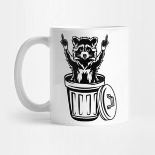 Trash Panda Birds Mug