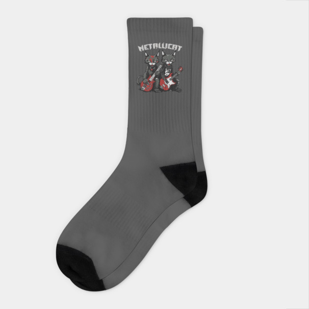 Metallicat Socks by Litehouse Tees