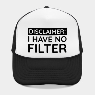 I have no filter Hat