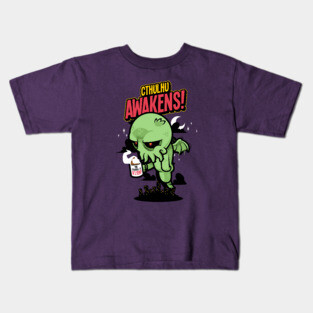 Cthulhu Awakens! Kids T-Shirt