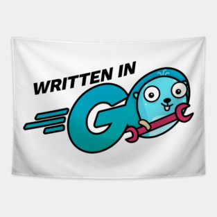 I'm Written in Go Tapestry