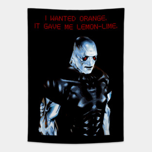 He Wanted Orange Tapestry