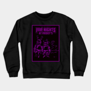 fnaf movie (purple) Crewneck Sweatshirt