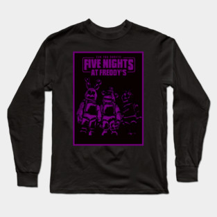 fnaf movie (purple) Long Sleeve T-Shirt