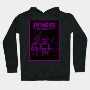 fnaf movie (purple) Hoodie