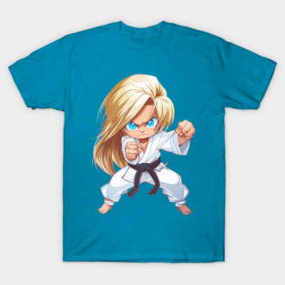 Karate Chibi Girl T-Shirt