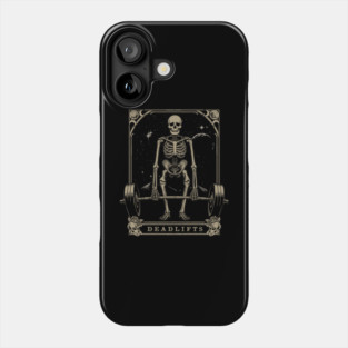 Deadlifts Tarot Card Phone Case