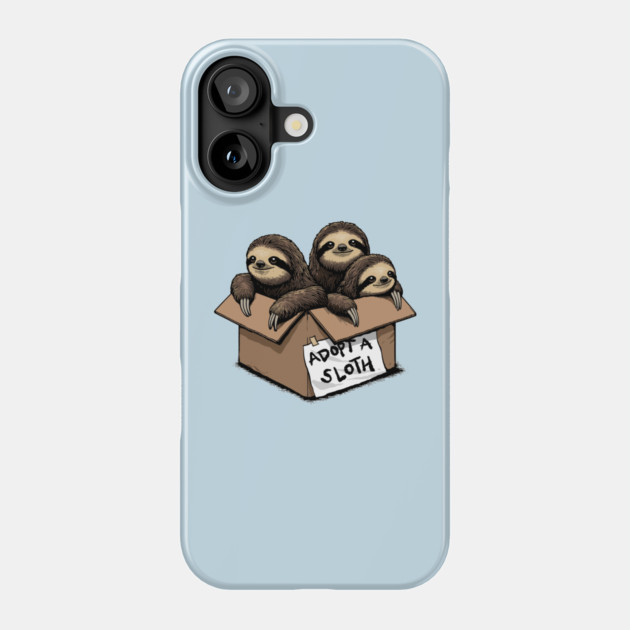 Adopt a Sloth Phone Case by GoshWow®