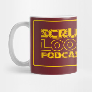 Old School Scruffy Logo Mug