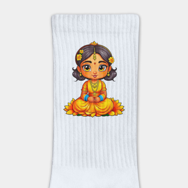 Gudi Padwa Chibi Girl by HolidayBug