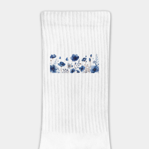 Blue Flowers by Vinokurio