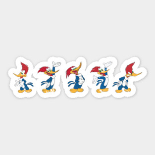 Woody Woodpecker Sticker