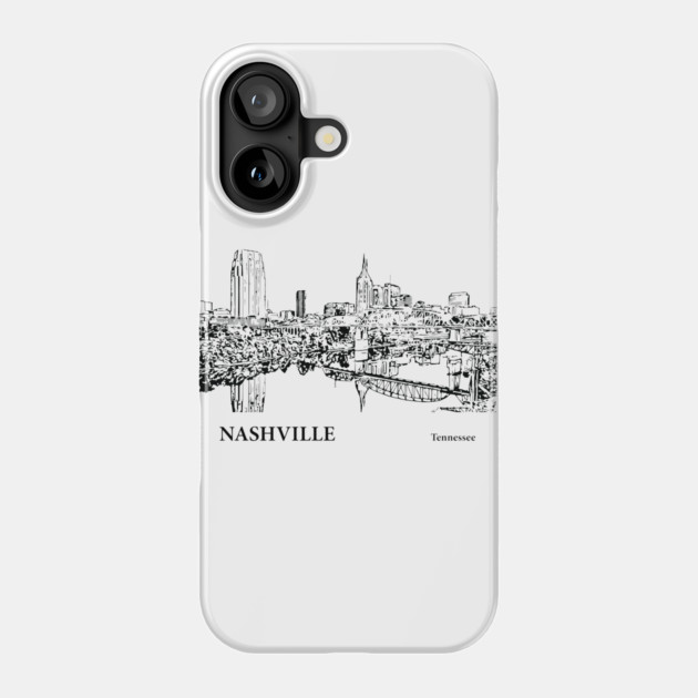 Nashville Tennessee Phone Case by Lakeric