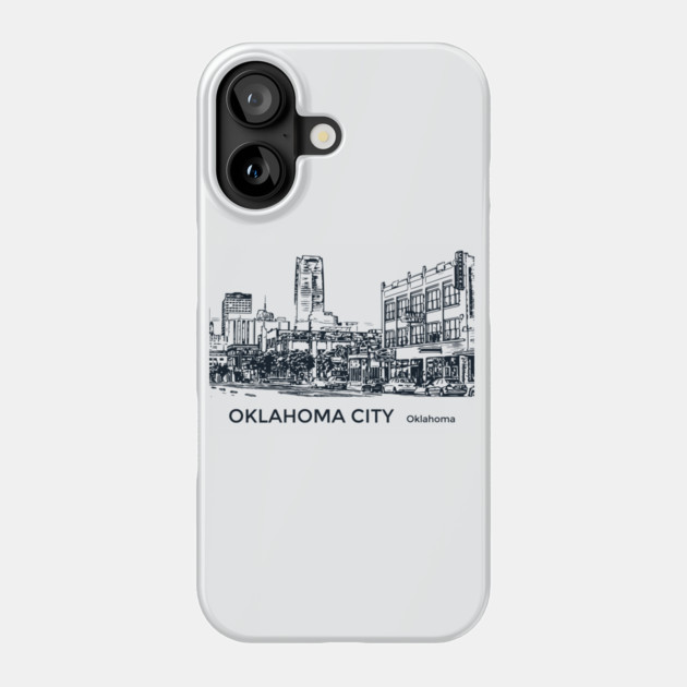 Oklahoma City Oklahoma Phone Case by Lakeric
