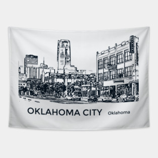 Oklahoma City Oklahoma Tapestry